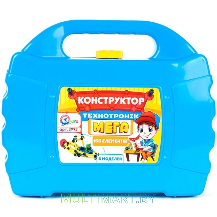 Конструктор ТехноК Технотроник Мега (168 деталей)